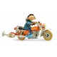 Figura de Coleccionista Gaston en Moto Sapetoku
