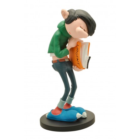 Figura de colección Plastoy - Gaston con su Expediente Urgente