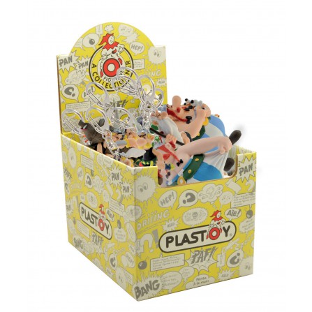 Expositor 25 Llaveros Asterix Surtido