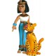 Figura Cleopatra Con Su Pantera