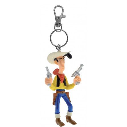 Llavero Lucky Luke 2 Pistolas