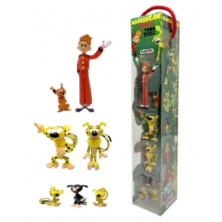 La Familia Marsupilami, Spirou y Spip Tube