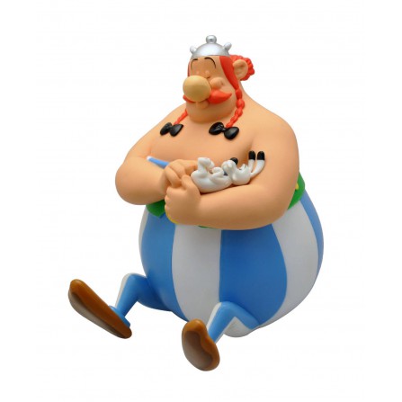 Figura Hucha Obelix y Dogmatix