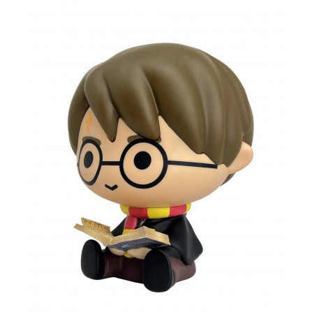 Figura Hucha Chibi Harry Potter y El Libro de Hechizos