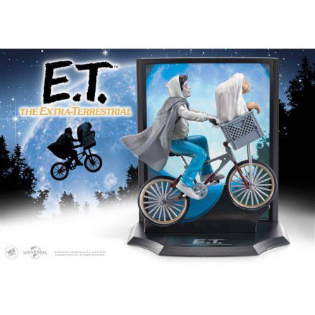 Figura the noble collection toyllectible treasures et el extraterrestre et y elliot 13CM