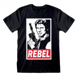 Camiseta Star Wars - Han Solo Rebel - S