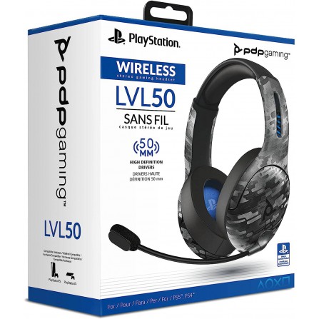 Auricular LVL50 Wireless negro - PS5