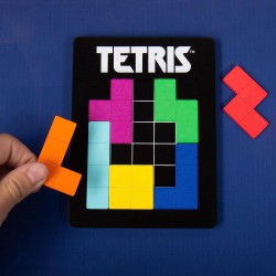 Tetris™ tetrimino wooden puzzle  JMesa