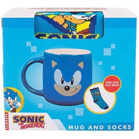 Taza Sonic Mug & Sock Set 