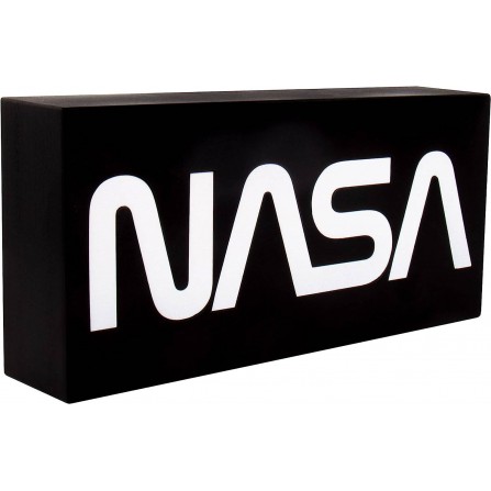 Luz con logotipo de la NASA inspirada