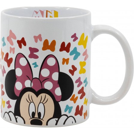 Taza de cerámica de 325 ml en caja regalo de Minnie Mouse