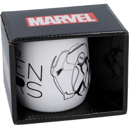 Taza nova de cerámica de 380 ml de Marvel