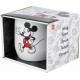 Taza nova de cerámica de 380 ml de Mickey Mouse 90 Stor