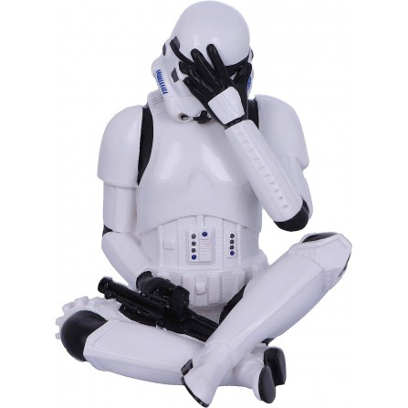 Figura original de Stormtrooper See No Evil Stormtrooper 10 cm