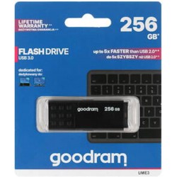 Pendrive Goodram USB 3.0 256GB UME3 Negro