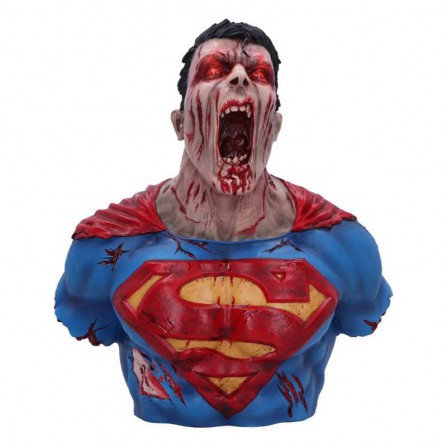 Figura superman Dceased busto  30cm
