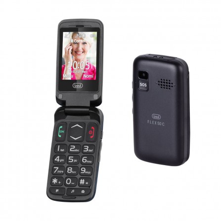 Telefono Trevi Flex 50C 2,4" SOS Negro