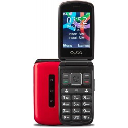 Teléfono Qubo P210NW RD 2,8" Rojo SOS