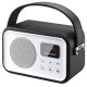 Radio Sunstech RPBT450BK BT USB Negra