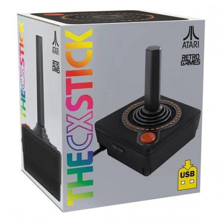 Atari TheCXStick Solus USB Negro - RETRO