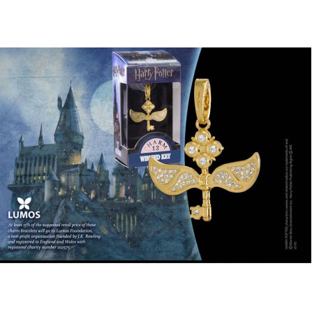 Colgante llave voladora Lumos Harry Potter