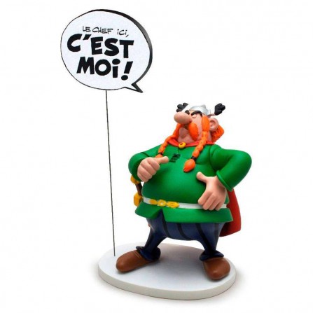 Figura Colección Asterix Abraracurcix le Chef 18CM