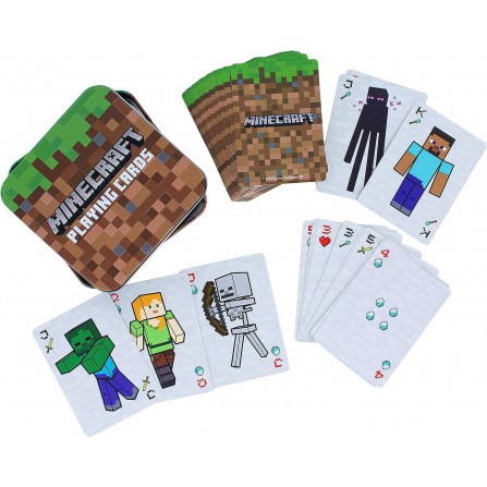 Juego de cartas minecraft Baraja naipes