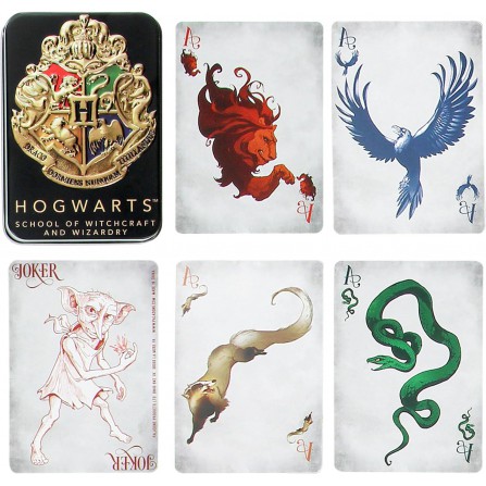 Baraja de naipes Harry Potter Howgwarts