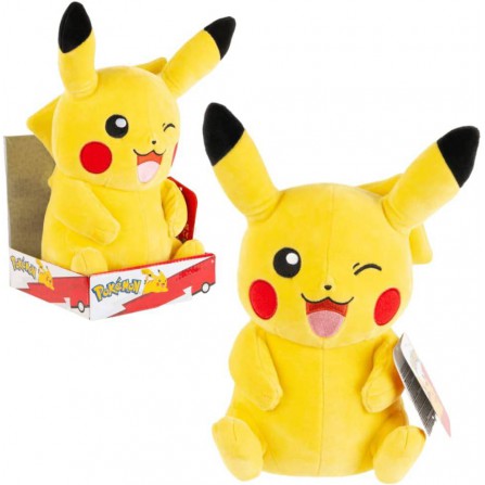 Peluche Pokémon Pikachu 30cm