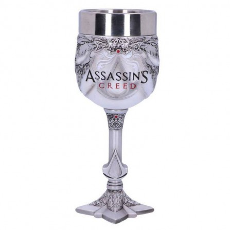 Copa Esculpida Assassin's Creed logo goblet 18CM