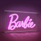 Lámpara Led  neón Barbie Logo 23CM