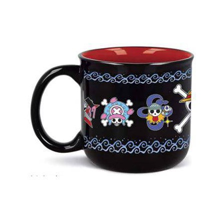 Taza Ceramica Desayuno.400ML One Piece Mug Case Jolly Roger