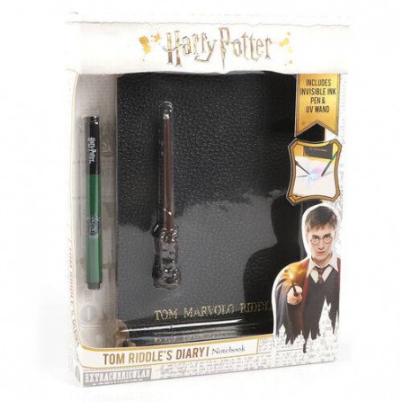 Pen & Torch Tom Riddles diary notebook