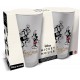 Set 2 vasos casual 490ml Mickey Mouse vintage