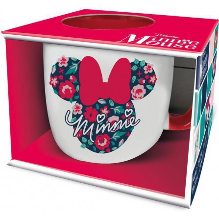 Taza cerámica elite Minnie 380ml en caja regalo