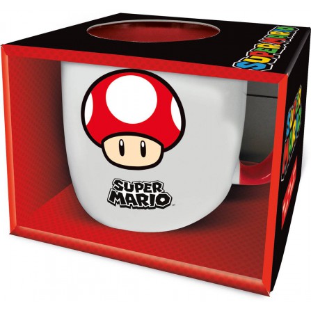 Taza cerámica elite Super Mario 380ml (caja regalo)