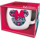 Taza ceramica globe Minnie 380ml gardeni (en caja regalo)