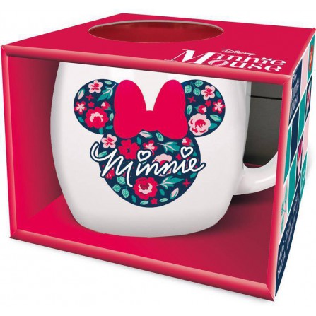 Taza ceramica globe Minnie 380ml gardeni (en caja regalo)