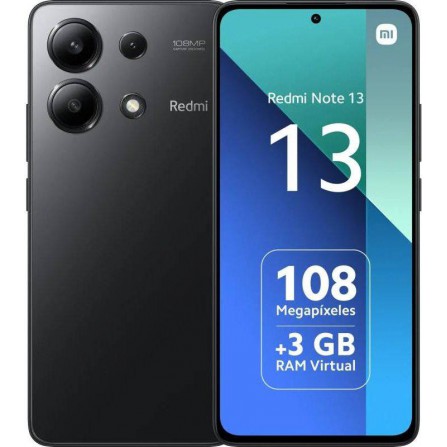 Smartphone Xiaomi Redmi Note 13 6GB+128GB NFC 4G Negro