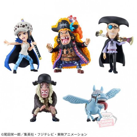 Opc colección figuras Trafalgar Law vs Blackbeard Pirates