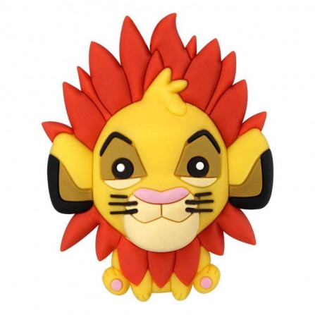 Iman simba 3d foam magnet