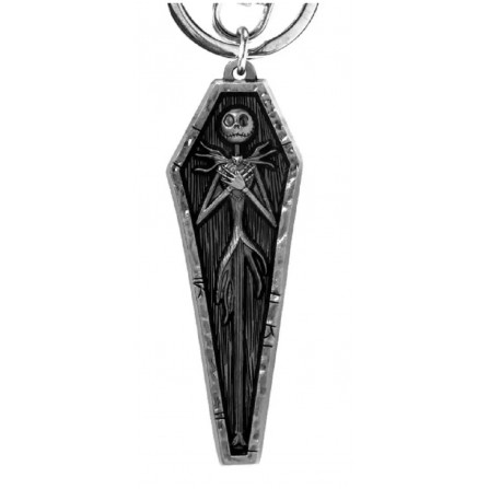 Llavero nbc Jack in coffin pewter key 