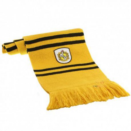 Bufanda acrilica Hufflepuff Harry Potter