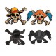 Juego de 2 alfileres Luffy & Buggy