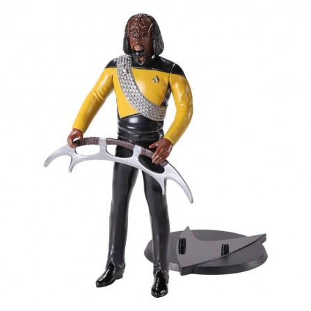 Cbs - star trek - worf bendyfig - Merchan