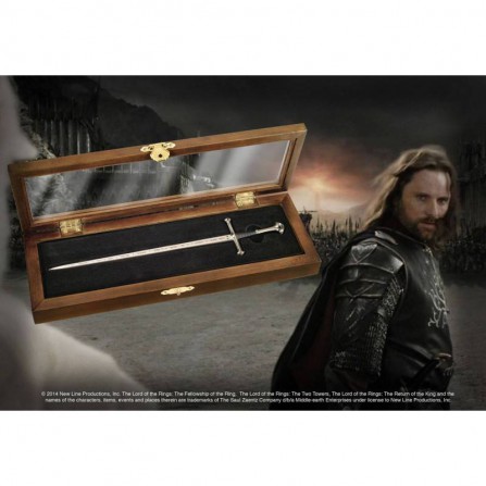 El señor de los anillos - abrecartas Rey Elessar - anduril letter opener 