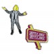 Pin set of 2 - Set of 2 Beetlejuice pins