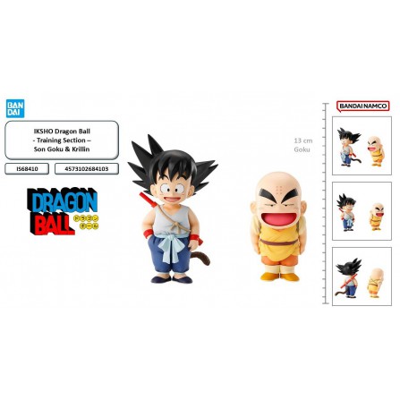 Figuras Goku & Krillin - Dragon Ball Z