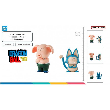 Figuras Ooling & Puar - Dragon Ball Z