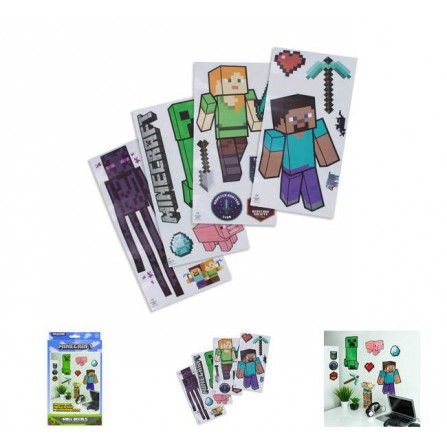 Pegatinas Vinilo pared Minecraft